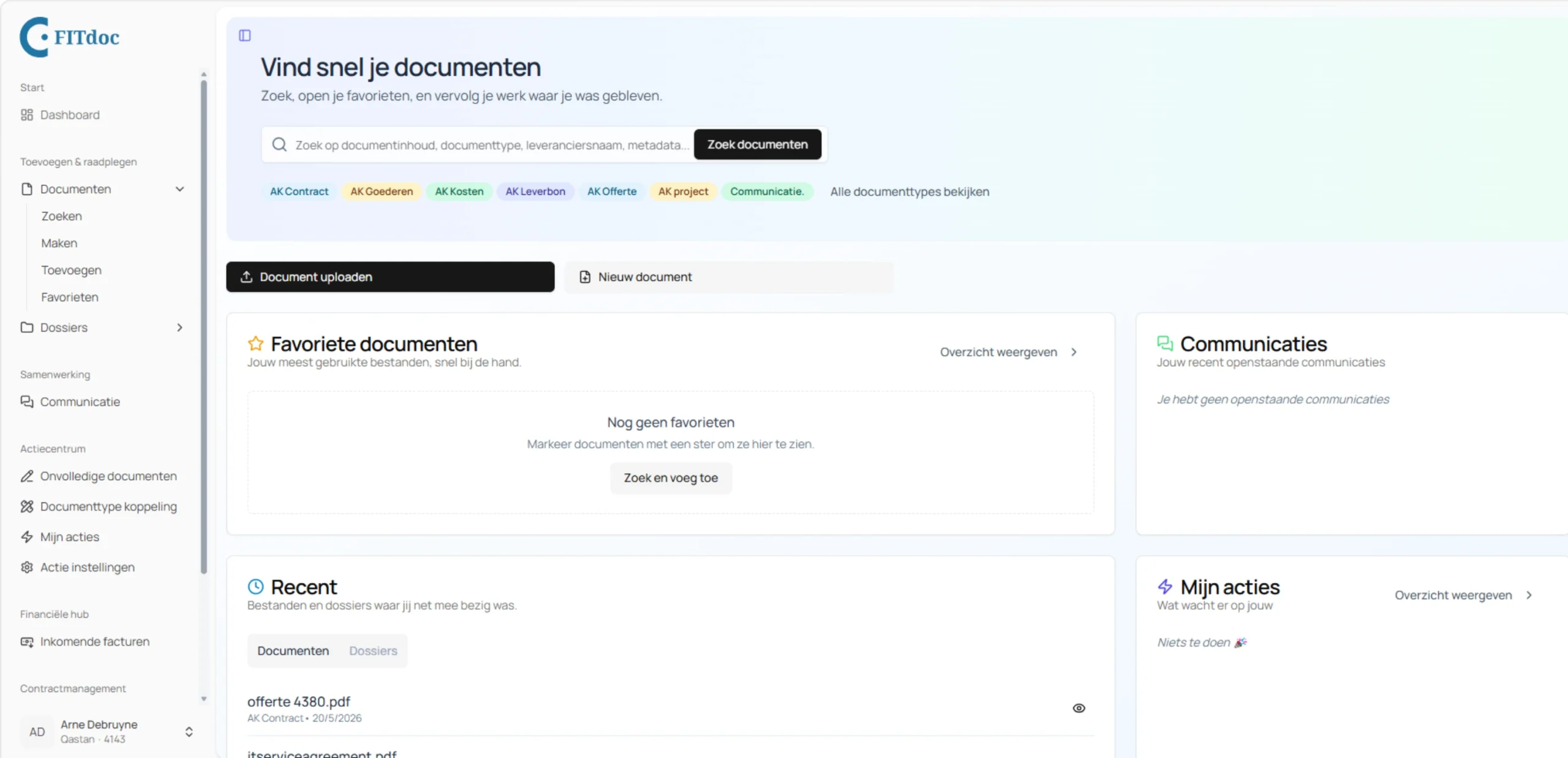 ERP Cirta dashboard digitalisering
